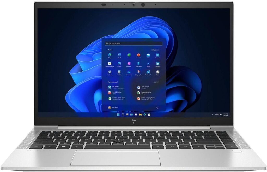Premium HP EliteBook 840 G8 Business Laptop: 14" Full HD Display, Intel Core i5-1145G7 (11th Gen), 16GB RAM, 512GB SSD, Intel Iris Xe Graphics - Windows 11 Pro