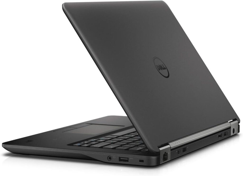 Refurbished Dell Latitude E7450 Business Laptop: 14" Display, Intel Core i5-5300U, 8GB RAM, 256GB SSD - Black
