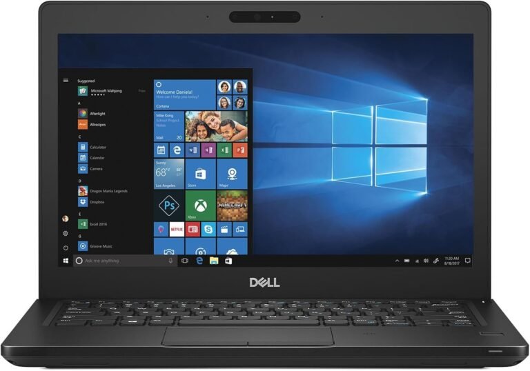 Dell Latitude 5280 Refurbished Laptop | Intel Core i5 7th Gen | 8GB RAM | 256GB SSD | 12.5" HD | Windows 11 Pro