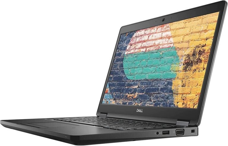 Dell Latitude 5490 Intel Core i5 7th Gen Laptop | 8GB DDR4 RAM | 256GB SSD | 14" FHD | Backlit Keyboard | Windows 11 Pro