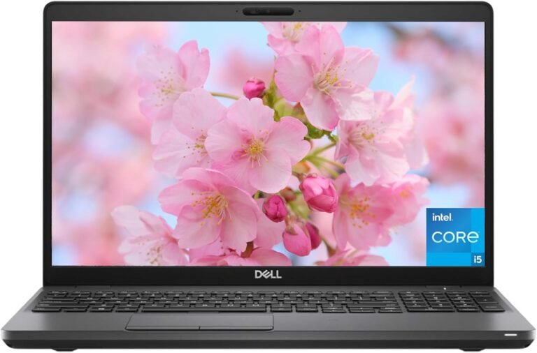 Dell Latitude 5500 Refurbished Laptop | Intel Core i5 8th Gen | 16GB RAM | 512GB SSD | 15.6" Full HD | Windows 11 Pro