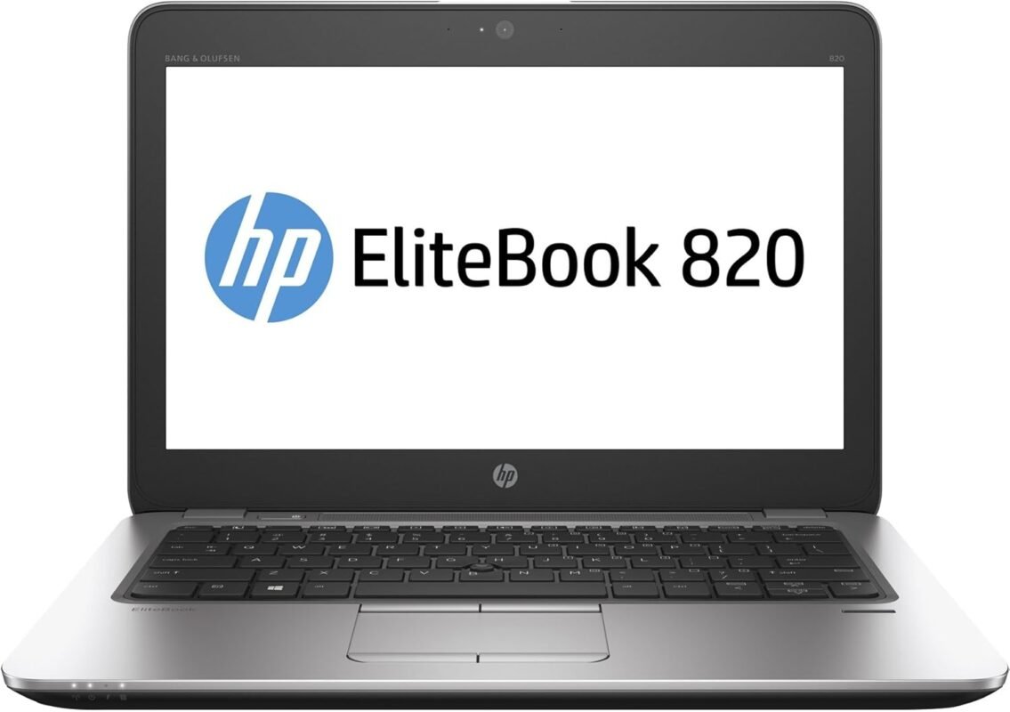 HP EliteBook 820 G3 Laptop | Intel Core i5 6th Gen | 8GB RAM | 256GB SSD | 12.5" HD Display | Windows 10 Pro